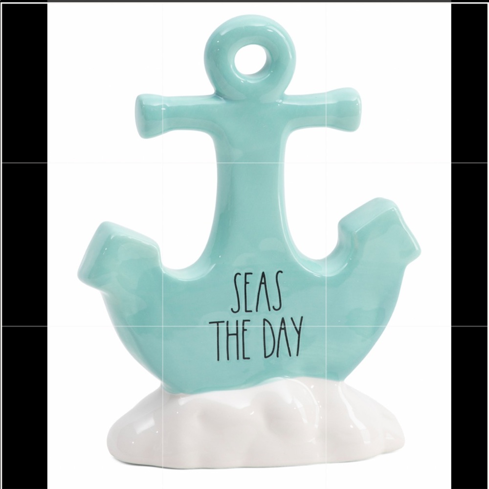 Rae Dunn SEAS THE DAY anchor decor